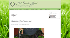 Desktop Screenshot of hotsweetskennel.se